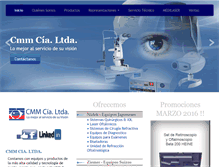 Tablet Screenshot of cmmecuador.com